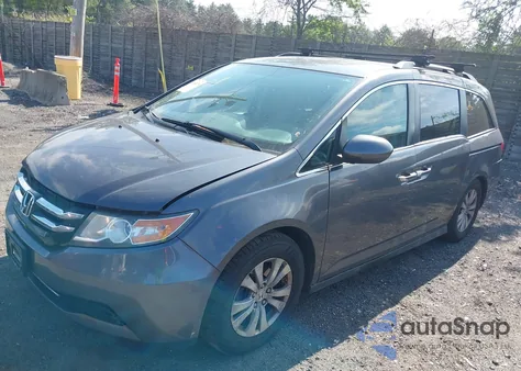 2015 Honda Odyssey Ex from USA, damaged, VIN 5FNRL5H45FB116811